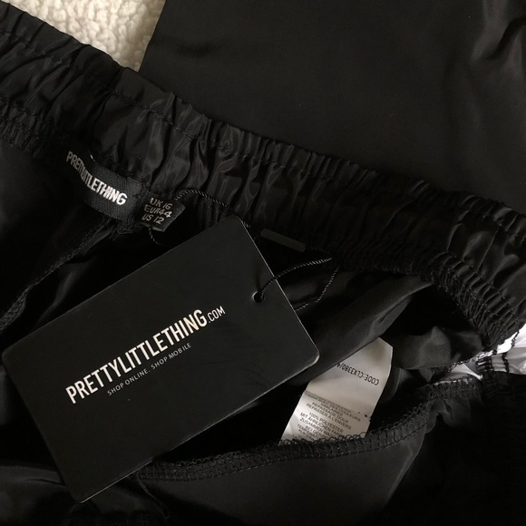 NOT FOR SALE RIGHT NOW!NWT PLT Black Contrast Panel Shell Pants. Sz 12 - Picture 8 of 8